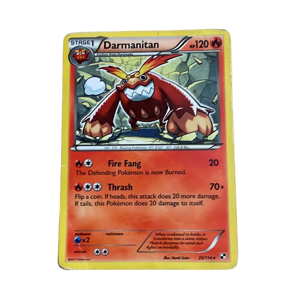 Darmanitan Pokemon Card